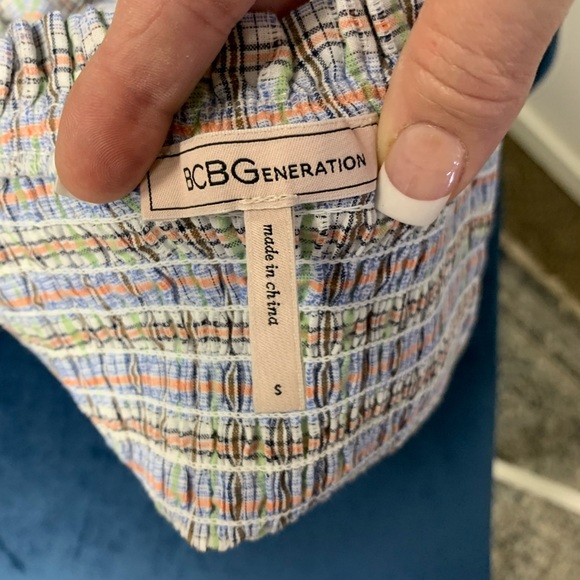 BCBGeneration strapless romper/jumpsuit - Picture 5 of 9